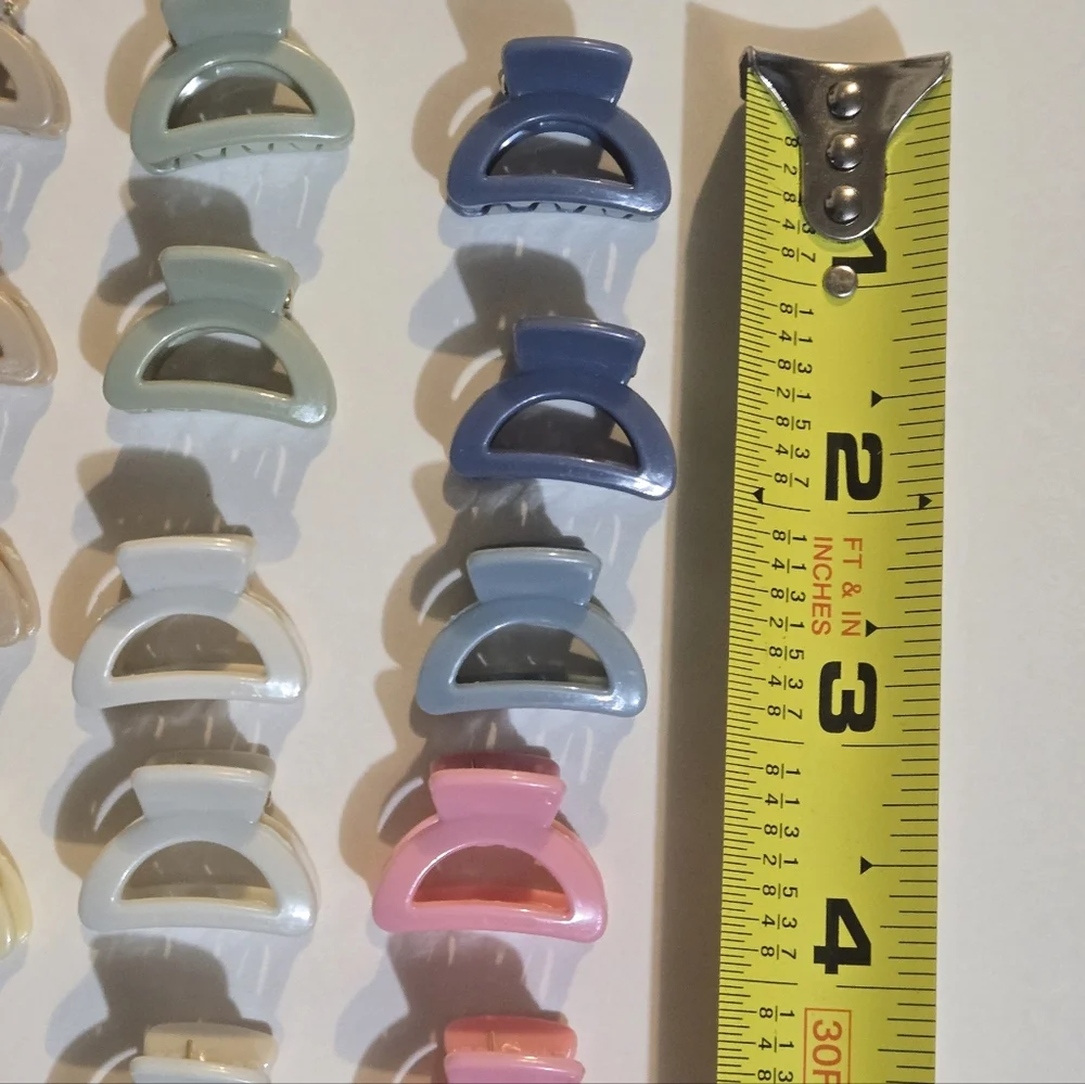 Set of 20 Mini Hair Clips